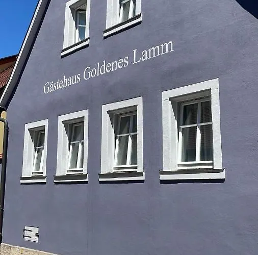 Vendégház Gaestehaus Goldenes Lamm Rothenburg ob der Tauber