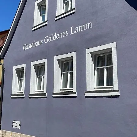 Гостьовий будинок Gaestehaus Goldenes Lamm Ротенбург-на-Таубері